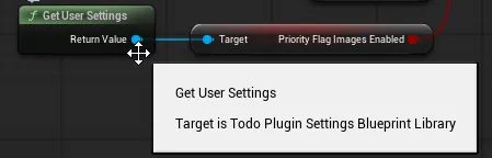 Accessing priority flag images bool value from user settings in Blueprints